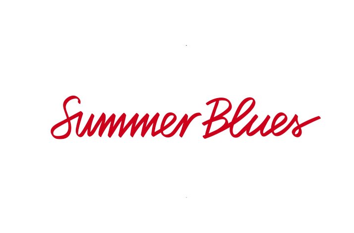 Summer Blues logo.