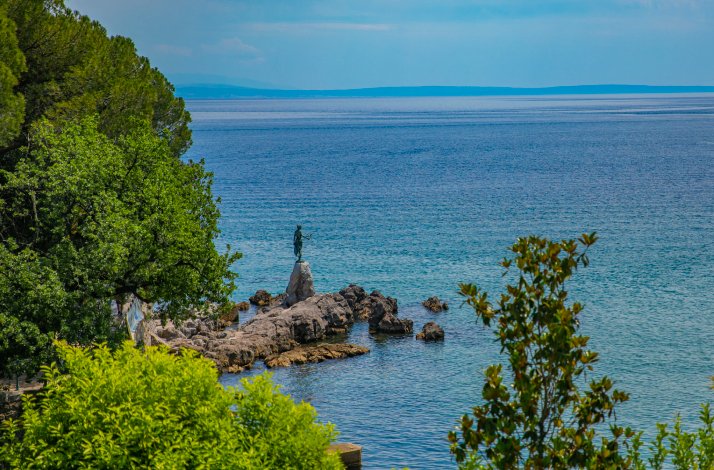 Sea view of a Hotel Milenij.