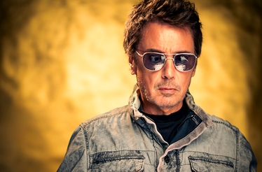 Promotional banner for Jean-Michel Jarre - Oxygene & Beyond Tour.