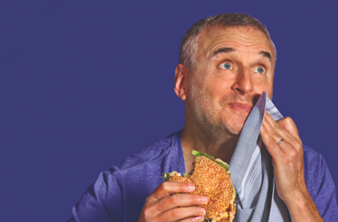 Promotional poster for Phil Rosenthal Of Somebody Feed Phil