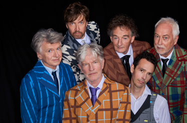 Promotional poster for Split Enz