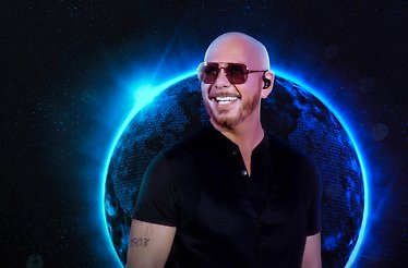 Promotional headshot of music artist Pitbull.