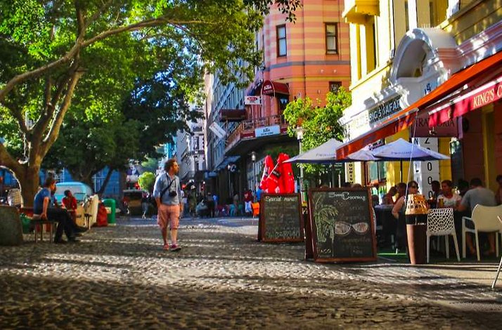 Greenmarket Square in Cape Town.