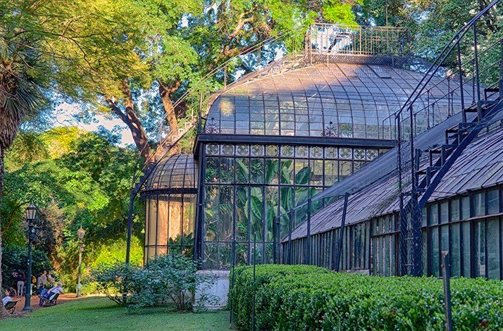 Greenhouse at the Carlos Thays Botanical Garden  
