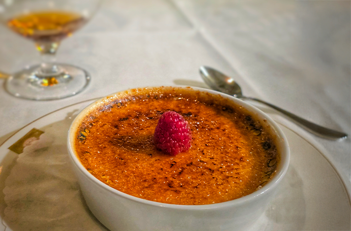 Dessert served at Spatenhaus an der Oper.