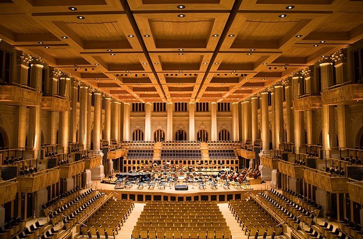 Interior of Sala São Paulo.