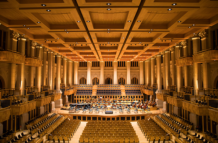Interior of Sala São Paulo.