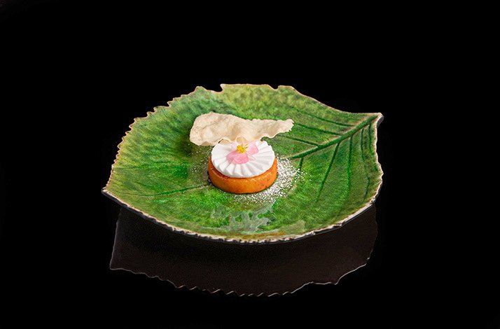 A dish from the award-winning restaurant Tresind Studio in Dubai. 