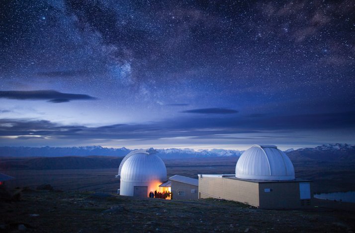 Mountainside observatories of Dark Sky Project