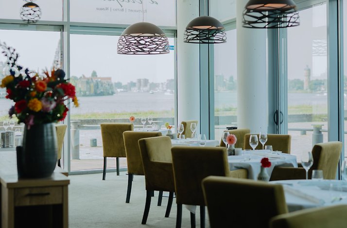 The interior of De Ertepeller restaurant