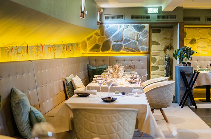 A view of the dining area at De Saffraan.