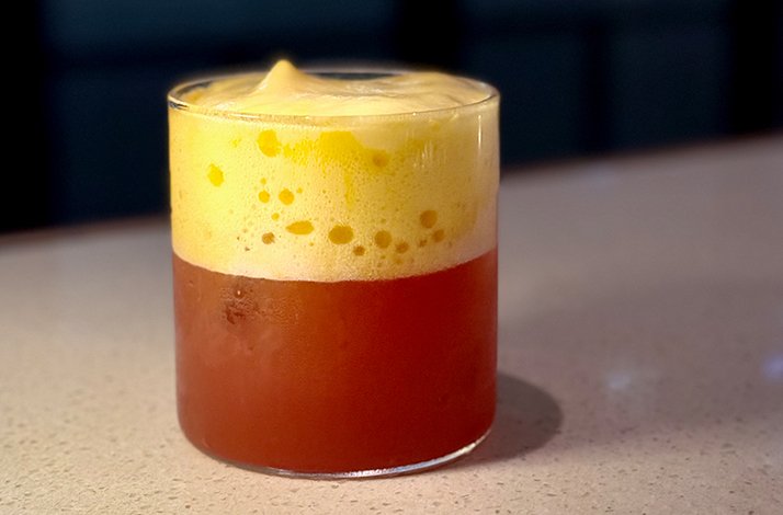 Relish a locally sourced tasting menu that includes an exclusive extra dish: In Dubai, United Arab Emirates A unique, colorful cocktail served at restaurant BOCA