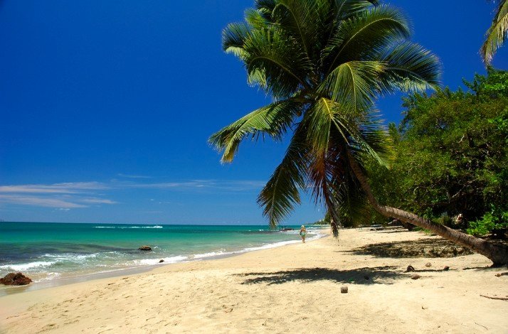 The view on the beach in Medianía Alta, Loíza