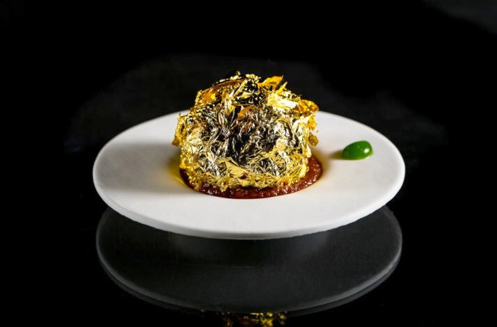 A dish served at All'Oro