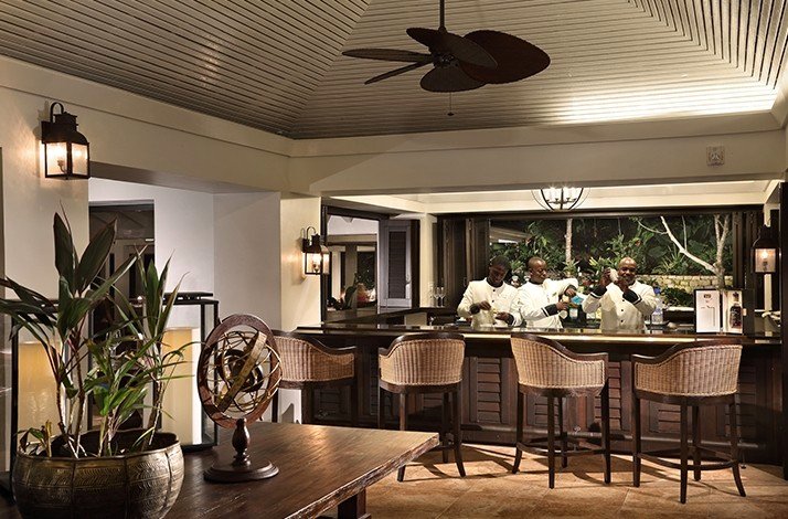 Indoor of Half Moon resort