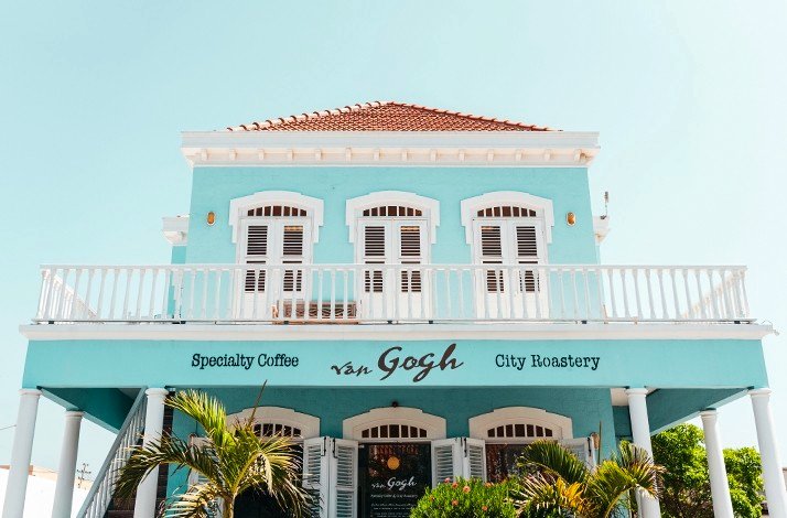 Exterior of  Van Gogh Specialty Coffee & City Roastery