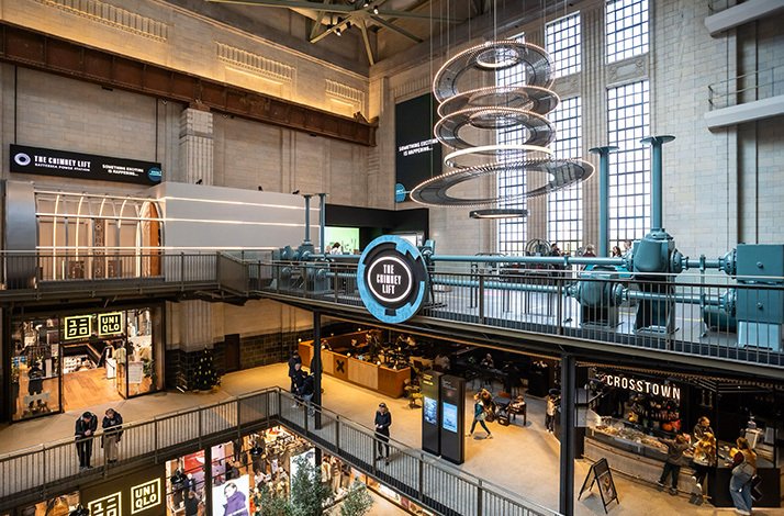 Interior of Battersea Power Station