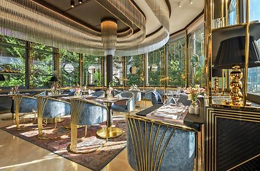 Dining area of restaurant L'Altelier