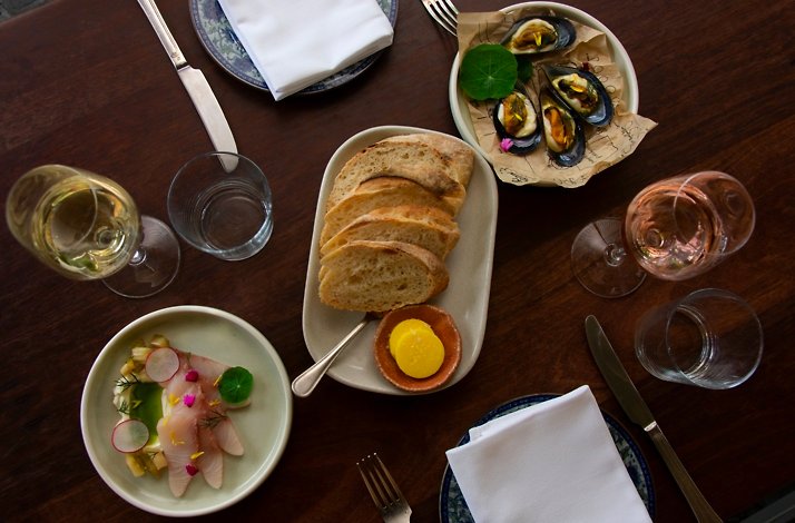 A delicious breakfast served at The Vineyard McLaren Vale