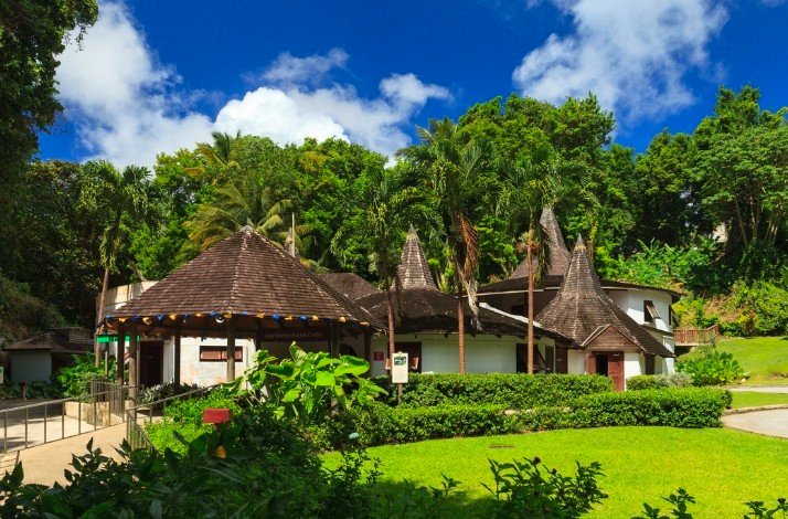 A view of the Harrison's Cave Eco-Adventure Park, Barbados.