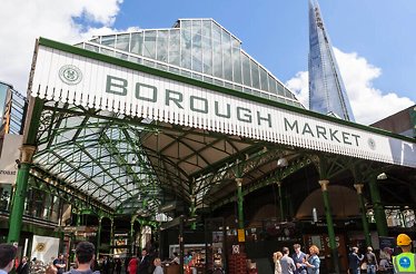 Borough Market entrance.
