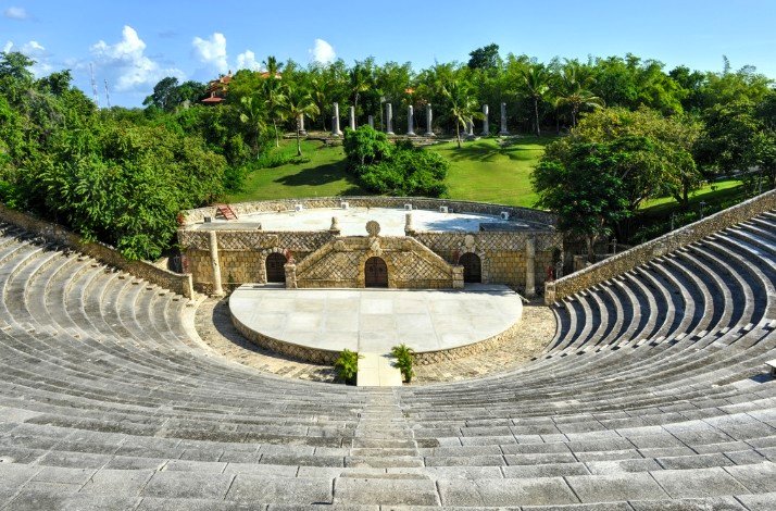 Amphitheater in Altos de Chavón, La Romana, Dominican Republic.