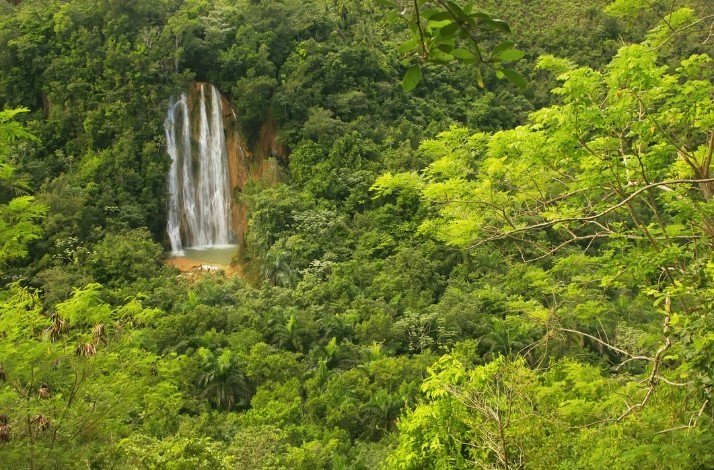 Waterfall in Samaná, Dominican Republic