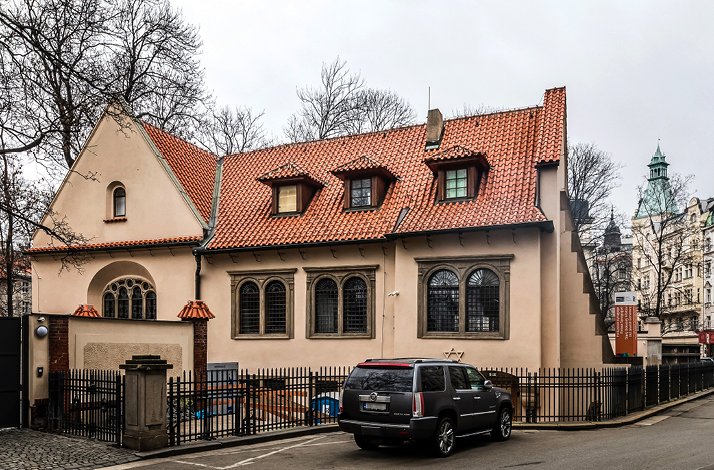 Pinkas Synagogue in Prague.