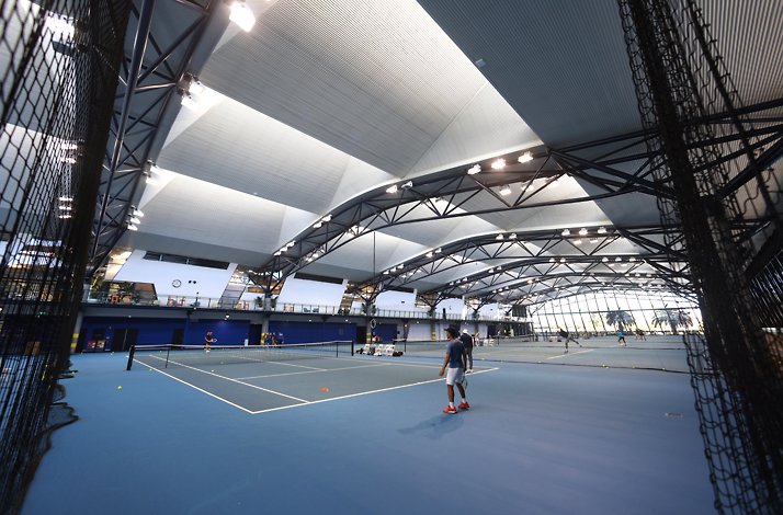 Indoor of the National Tennis Centre in Melbourne Park.