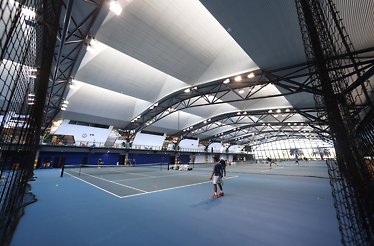 Indoor of the National Tennis Centre in Melbourne Park.