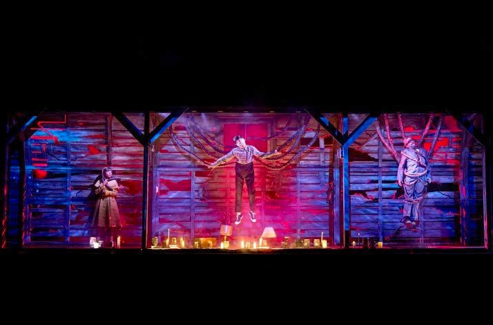 Photo from a live stage performance of Stranger Things: The First Shadow. © Manuel Harlan