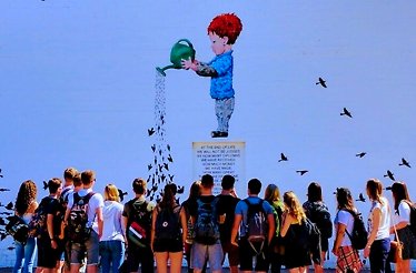 Street art market tour at  Phoenix Center for the Arts