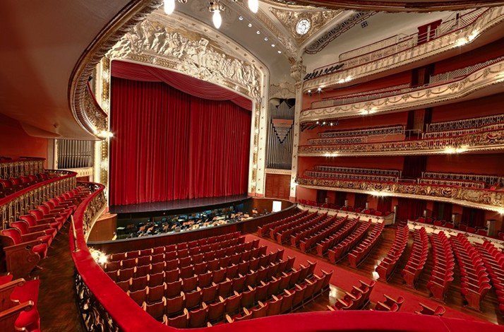 Concert hall of Theatro Municipal