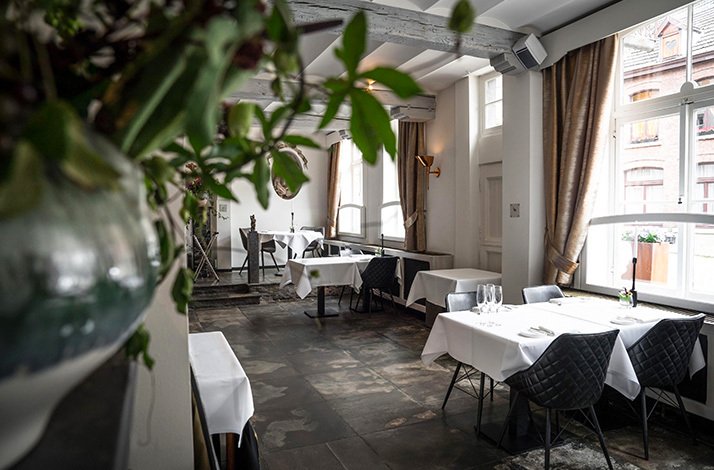 Interior of the Au Coin des Bons Enfants.