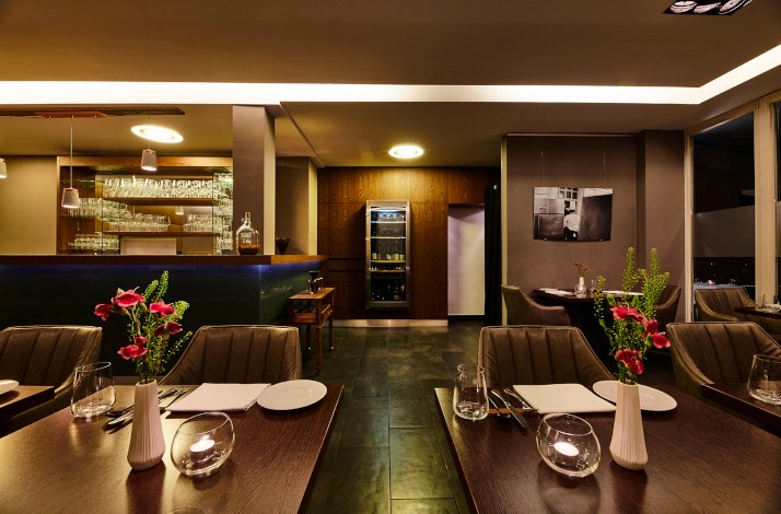 Interior of Zeik restaurant