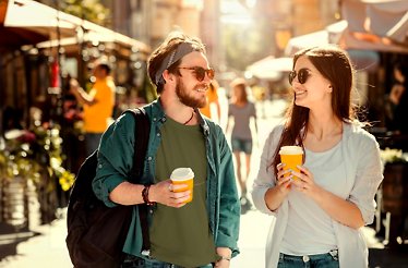 Promotional poster from Mastercard in collaboration with Tostao.