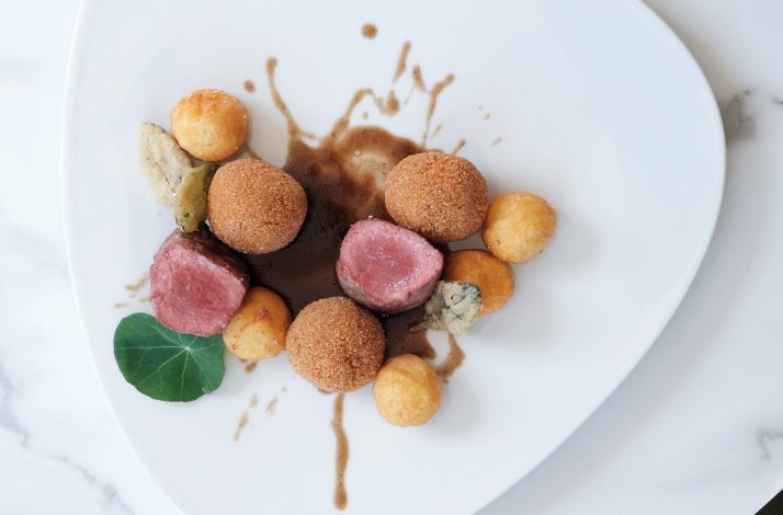 Dish at Villa Pizzini