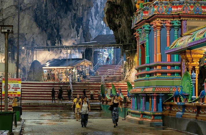 View of Batu Caves interior