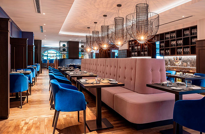 interior of the HERITAGE Berlin restaurant