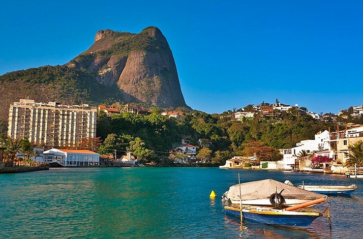 Sugarloaf Mountain is a peak situated in Rio de Janeiro, Brazil, on a peninsula at the mouth of Guanabara Bay.
