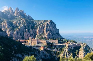Santa Maria de Montserrat is an abbey of the Order of Saint Benedict located on the mountain of Montserrat.