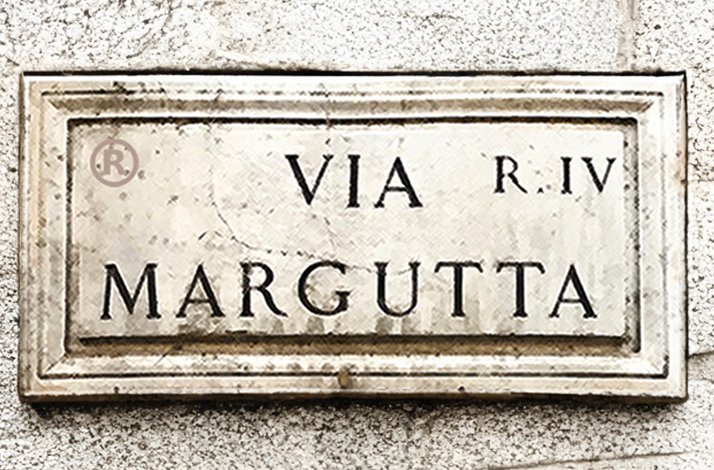 Via Margutta sign.