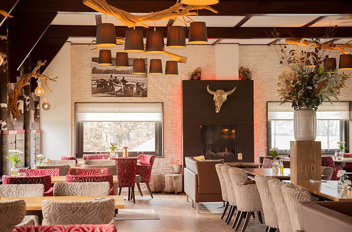 Tables ready to serve at LEV by Mike