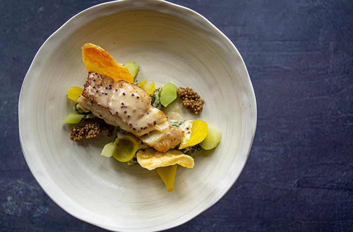 A gourmet dinner at LEV by Mike