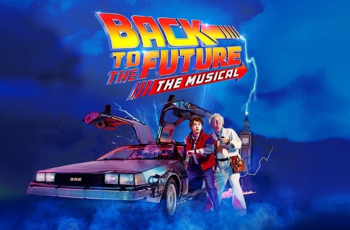Promotional poster for Back to the Future: The Musical