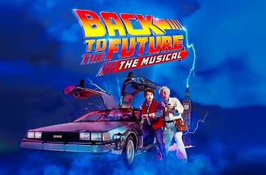 Promotional poster for Back to the Future: The Musical