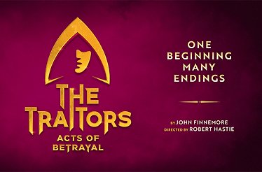 Promotional banner for The Traitors Act of Betrayal.