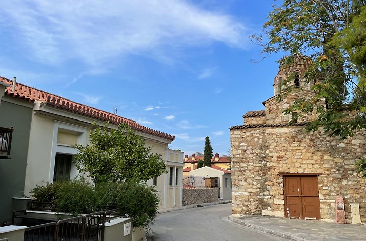 Holy Church of Saint Nicholas Rangavas in Plaka, Athens.