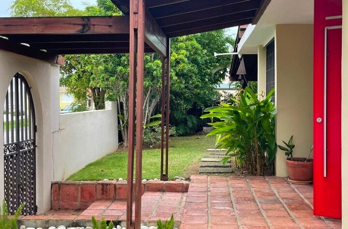 Exterior of Yeira`s home.