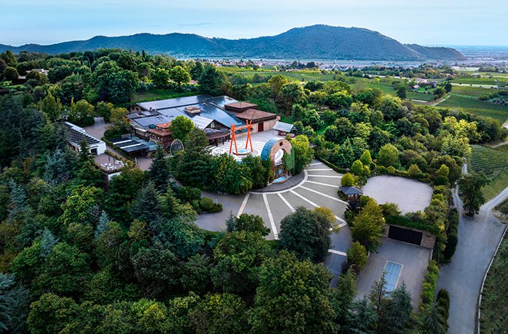 A panoramic view of the Casa Bellavista
